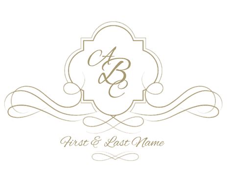 monogram maker with transparent background.